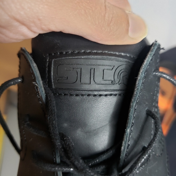 STC Brome II, BlackWaterproof leather work shoe - Picture 7 of 8